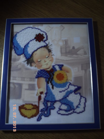 Работа «поваренок-бисером»