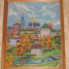 Работа «панорама троице-сергиевой лавры»