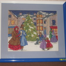 Работа «Рождественская прогулка.»