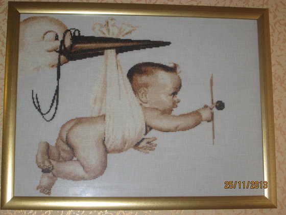 Работа «аист прилетел»