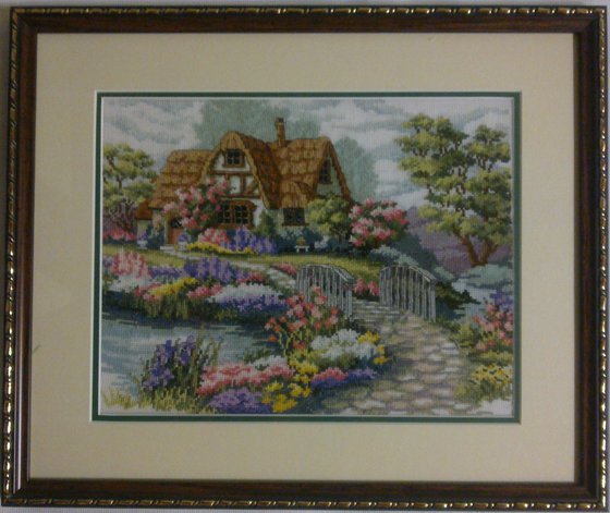 Работа «Сказочный домик от Dimensions»