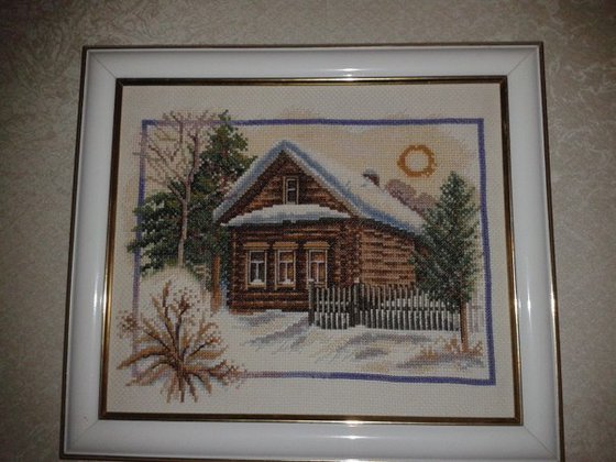 Работа «Домик в лесу»