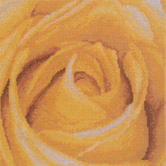 Работа «Роза желтая»