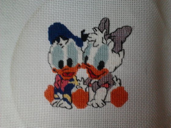 Работа «Дональд Дак и Поночка»