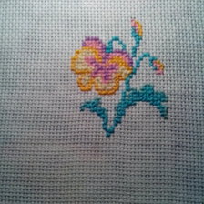 Работа «Анютины глазки»