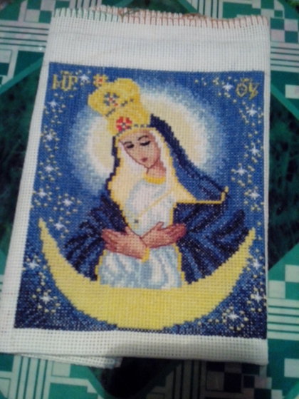 Работа «Остобрамская богоматерь»