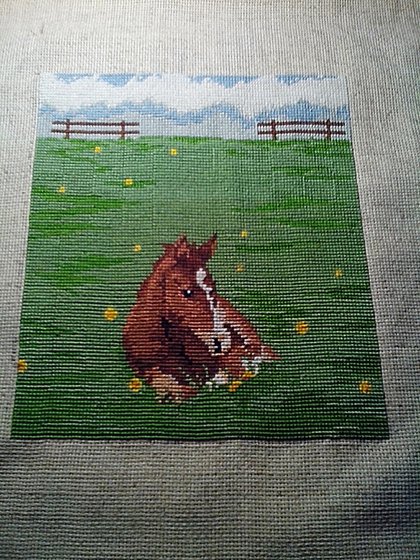 Работа «На лугу»