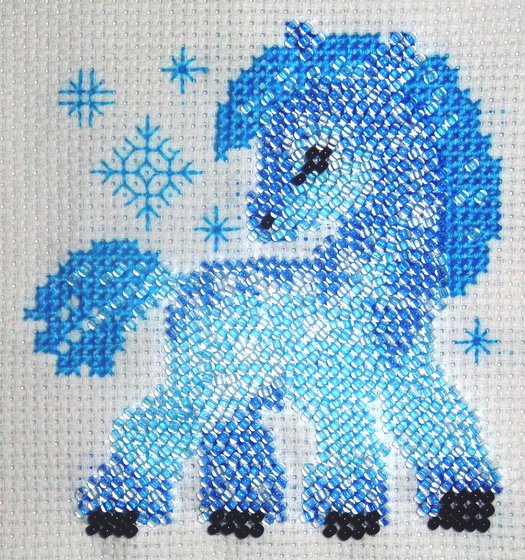 Работа «Ледяная лошадка»