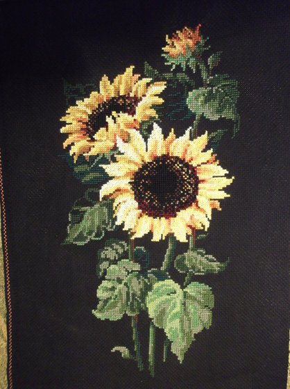 Работа «подсолнухи»