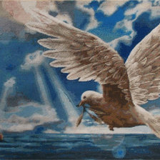 Работа «Galamb az olajággal.»