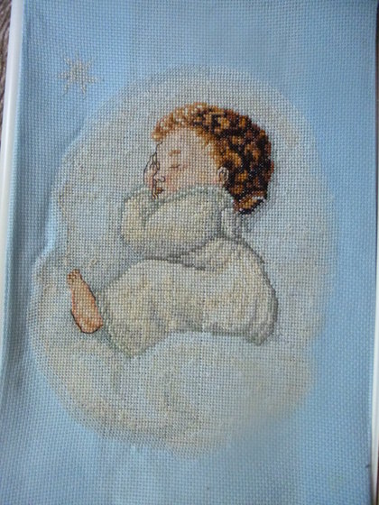 Работа «Спяший малыш»