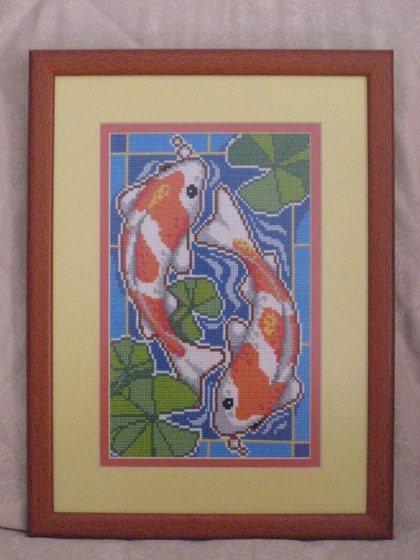 Работа «Карпы Кои»