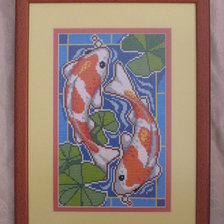 Работа «Карпы Кои»