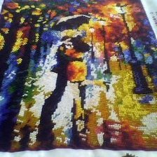 Работа «Под дождем»