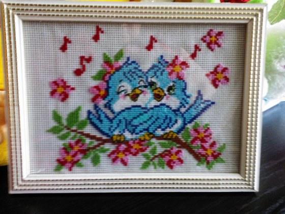 Работа «Птички»