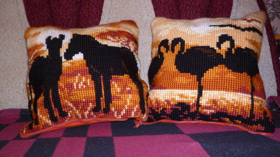 Работа «Еще из серии "Животные на закате"»