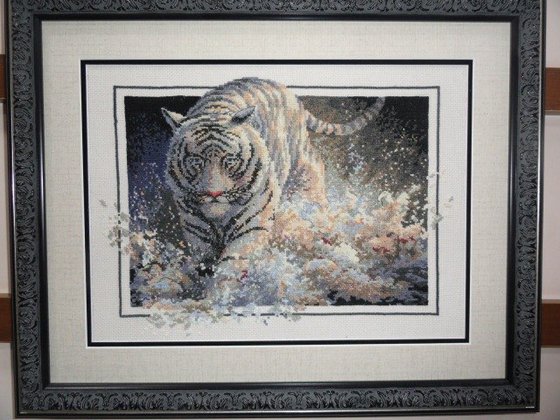 Работа «белый тигр»