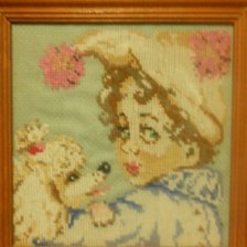 Работа «белый пудель»