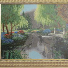 Работа «Тихая заводь(Rogoblen)-бисер»