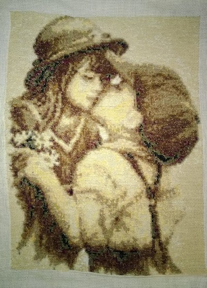 Работа «Первый поцелуй»