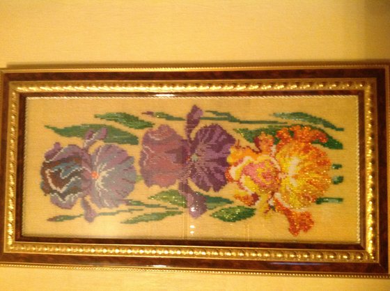 Работа «Ирисы»