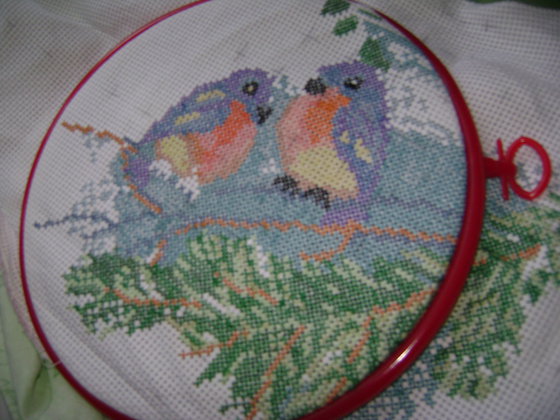 Работа «снегири»