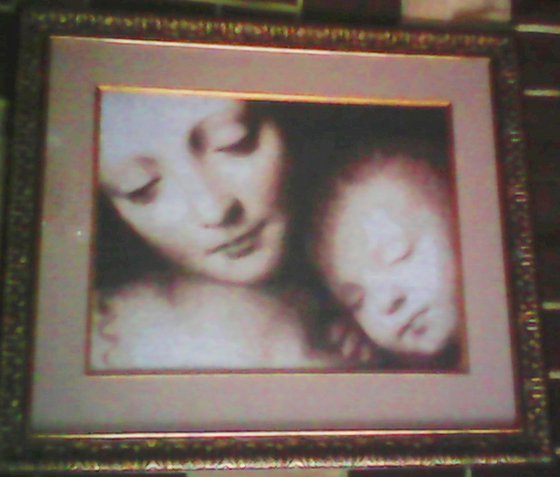 Работа «Мадонна с младенцем»