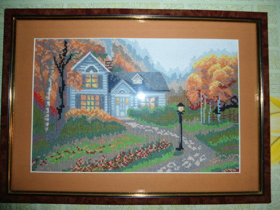 Работа «Осенний пейзаж»