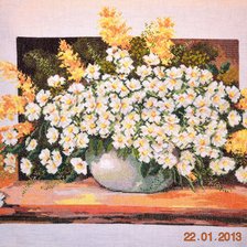 Работа «нежный букет»