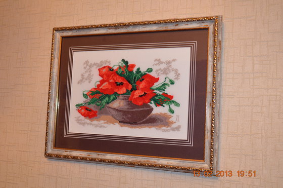 Работа «Маки»