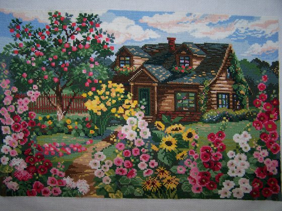 Работа «цветущий сад»