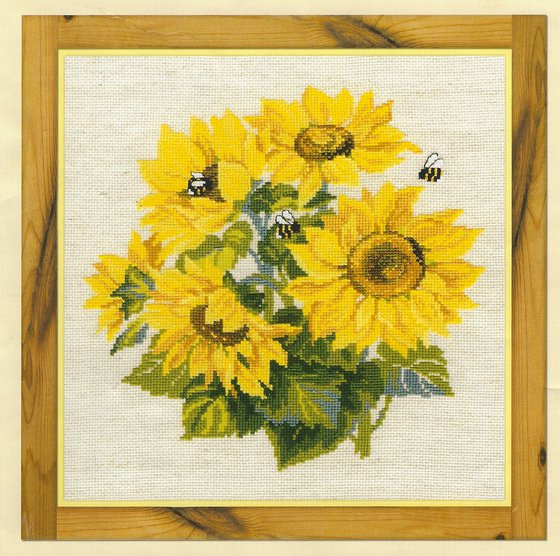 Работа «Подсолнухи»