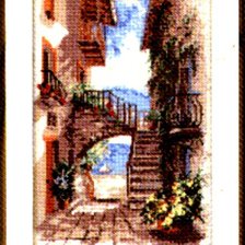 Работа «дворик»