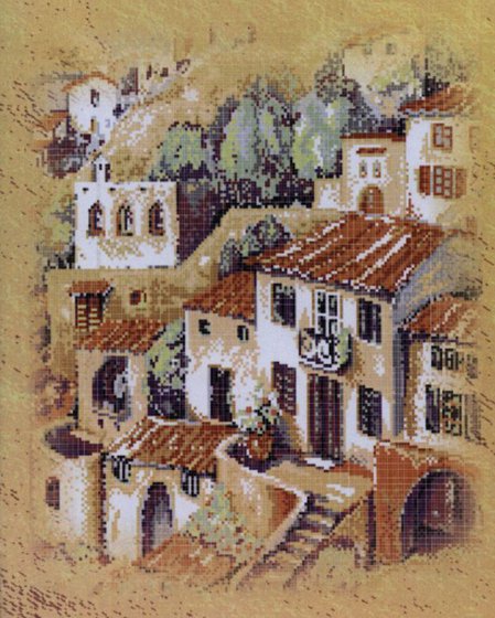 Работа «Старый город»