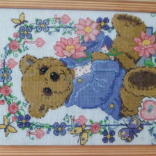 Работа «Мишка для дочки»