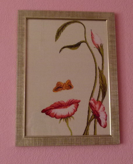 Работа «Лицо девушки»