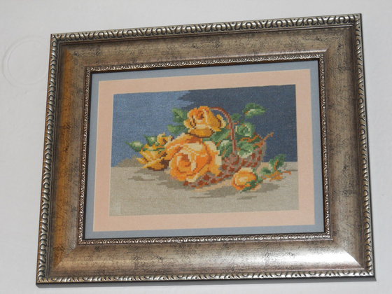 Работа «Жълти рози»