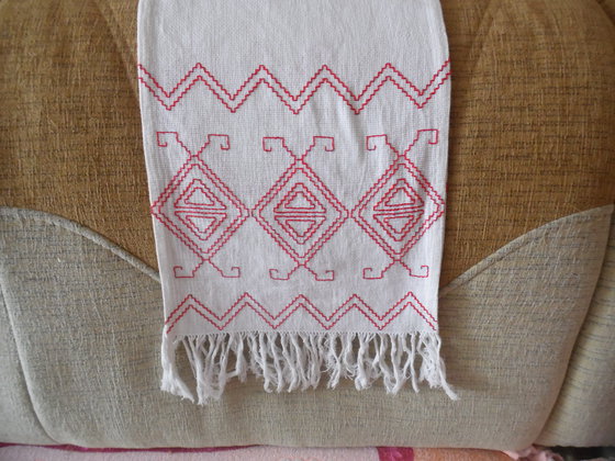 Работа «Свадебный рушник для рук»