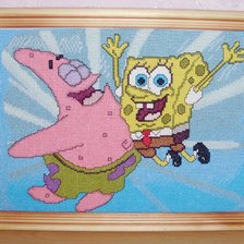 Работа «Спанч боб и Патрик»