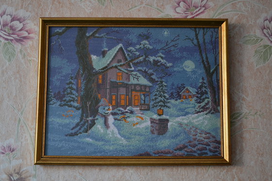 Работа «Зима»