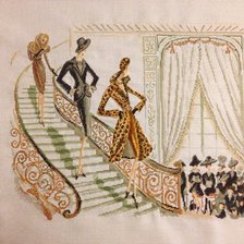 Работа «Элегантные дамы»