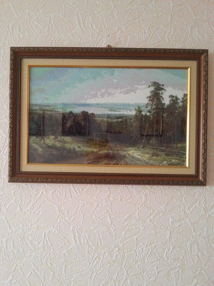 Работа «КАМА БЛИЗ ЕЛАБУГИ, ШИШКИН.»