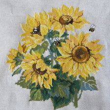 Работа «Подсолнухи»