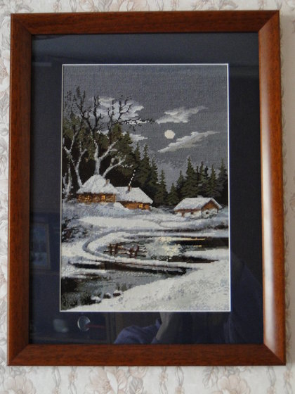 Работа «Лунная ночь»