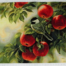 Работа «В яблоневом саду»