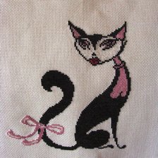 Работа «"Гламурная кошка"»