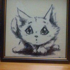 Работа «Кошка со старого сайта)))»