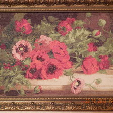 Работа «маки на столе»