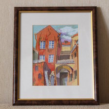 Работа «городские дома»