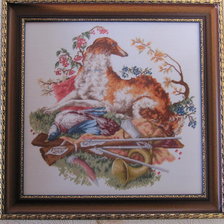 Работа «Русская охота»